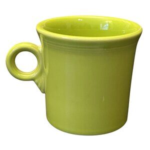 Homer Laughlin Fiesta Coffee Mug Lemongrass Tom & Jerry O Ring